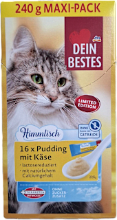 Dopunska hrana za mačke – puding sa sirom DEIN BESTES