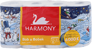 Toaletný papier Bob a Bobek, 8x132 Harmony