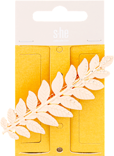 Franciacsat levelekkel, aranyszínű s-he stylecollection