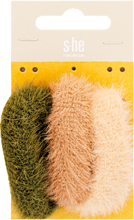 Hajgumi puha borítással, többszínű s-he stylecollection