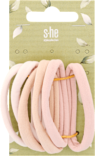 Vékony hajgumi szett, többféle rózsaszín s-he stylecollection