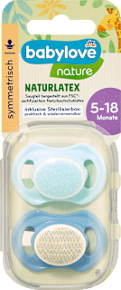 nature NATURLATEX varalice silikonske, simetrične, 5-18 meseci, više vrsta babylove nature