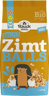 Müsli, Zimt Balls, glutenfrei Bauck Mühle