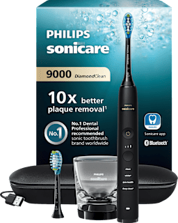 Schallzahnbürste HX9913/18 Diamond Clean 9000 schwarz Philips Sonicare