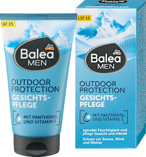 Gesichtscreme Outdoor Protection LSF 15 Balea MEN