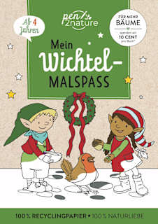 Malbuch Mein Wichtel-Malspaß  pen2nature