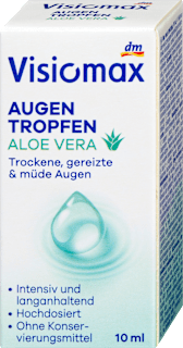 Augentropfen Aloe Vera, ohne Konservierungsmittel Visiomax