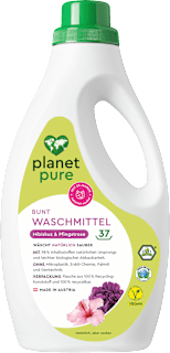 Waschmittel Bunt Hibiskus & Pfingstrose  planet pure
