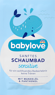 Dječja kupka sensitive –  bademovo ulje i pantenol babylove