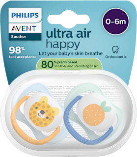 Schnuller ultra air Happy 0-6 Monate sortiert PHILIPS AVENT