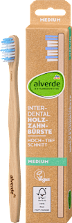Zahnbürste Interdental aus Holz Pro Climate medium alverde NATURKOSMETIK