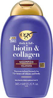 šampon pro husté a plné vlasy biotin & kolagen OGX
