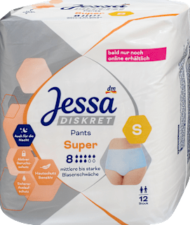 Pants Inkontinenz Super Gr. S Jessa DISKRET