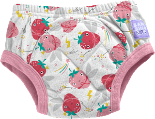 Učiace plienkové nohavičky Super Strawbery - 2-3 roky Bambino Mio