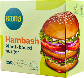 Veganski burger BIONA