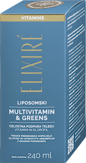 Prehransko dopolnilo Multivitamin & Greens ELIXIRE