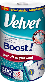 kuchyňská role Boost! 3vrstvé 1x300 Velvet