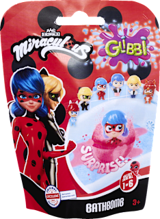 Bombă de baie cu surpriză Miraculous GLIBBI