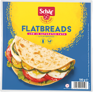 Flatbreads, glutenfrei Schär