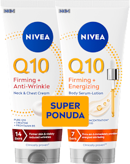 Losion-serum i krema Firming+ Q10, duopack NIVEA