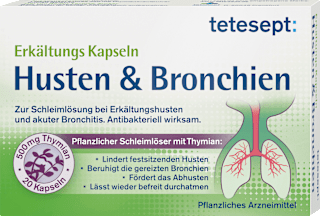 Erkältungskapseln Husten & Bronchien tetesept