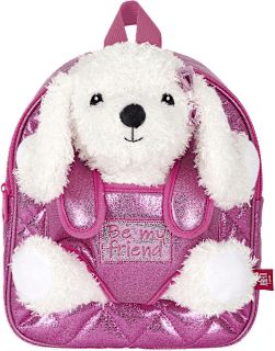 Dječji ruksak s igračkom – psić Perletti