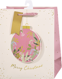 Подаръчна торбичка Midi – 3D коледни мотиви, различни цветове/мотиви Profissimo