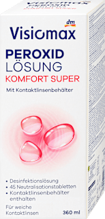 Peroxidlösung Komfort Super + Kontaktlinsenbehälter VISIOMAX