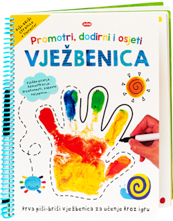 Vježbanka promotri, dodirni i osjeti ODEON