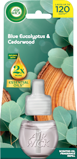 Essential Oils refill za električni osvježivač zraka - Blue Eucalyptus & Cedarwood AIR WICK