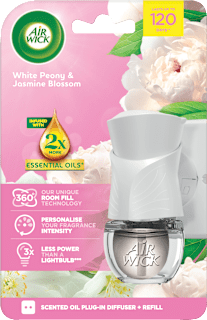 Essential Oils refill za električni osvježivač zraka - Peony & Jasmine Blossom AirWick