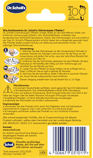 Hühneraugenpflaster Dr. Scholl's
