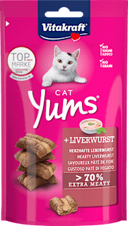 Katzensnack Cat Yums Leberwurst Vitakraft