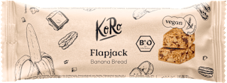 Haferriegel, Flapjack Banana Bread  KoRo