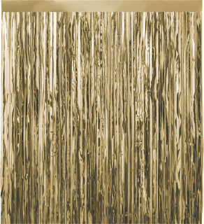 Lamettavorhang (100x200 cm), gold Dekorieren & Einrichten