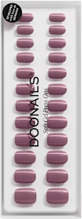 Künstliche Nägel, Soft Gel Press Ons Silent Night Mauve Doonails