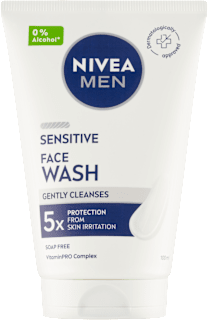Gel de curățare față Sensitive NIVEA MEN