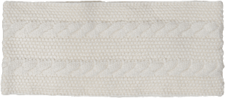 Traka s pletenicama - Cream PURSET