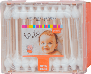 Baby biorazgradljive palčke za ušesa to.to