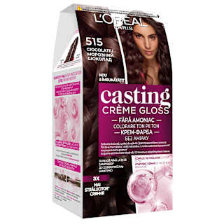 Vopsea păr  515 ciocolatiu L'ORÉAL PARiS CASTING Crème Gloss