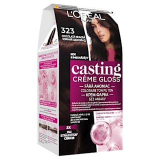 Vopsea păr 323 ciocolată neagră L'ORÉAL PARiS CASTING Crème Gloss