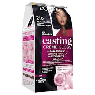 Vopsea păr 210 negru albastrui L'ORÉAL PARiS CASTING Crème Gloss