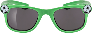 Sonnenbrille Kids, grün mit Fußball SUNDANCE
