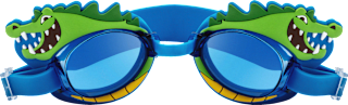Schwimmbrille Kids, blau mit Krokodil SUNDANCE