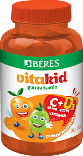 C+D3 gumivitamin Vitakid Béres