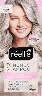 Tönungsshampoo Silbergrau 10.11  réell‘e