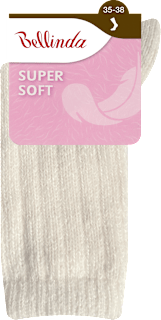 Dámske ponožky Super Soft, veľ. 35/38, béžová Bellinda