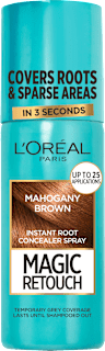 Спрей за прикриване на бели корени MAHOGANY BROWN L'ORÉAL PARiS MAGIC RETOUCH