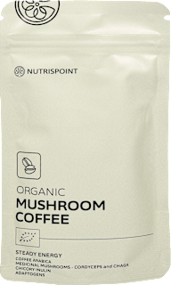 Ekološka instant kava z gobami v prahu NUTRISPOINT