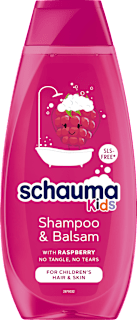 Шампоан и балсам за деца с малина schauma